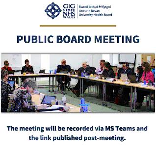 Aneurin Bevan UHB Open Public Board Meeting 