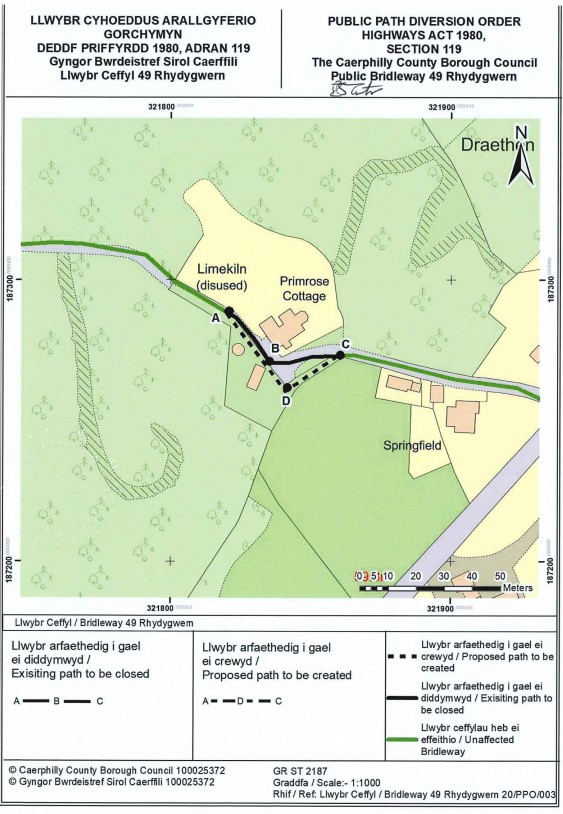 NOTICE OF MAKING PUBLIC PATH  DIVERSION ORDER 2022 HIGHWAYS ACT 1980, SECTION 119 