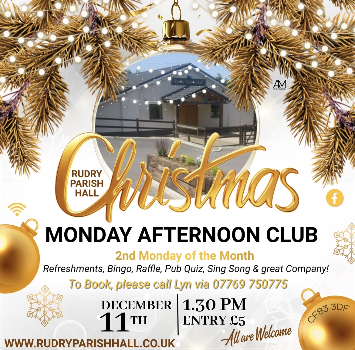 Monday Afternoon Club at Rudry Parish Hall