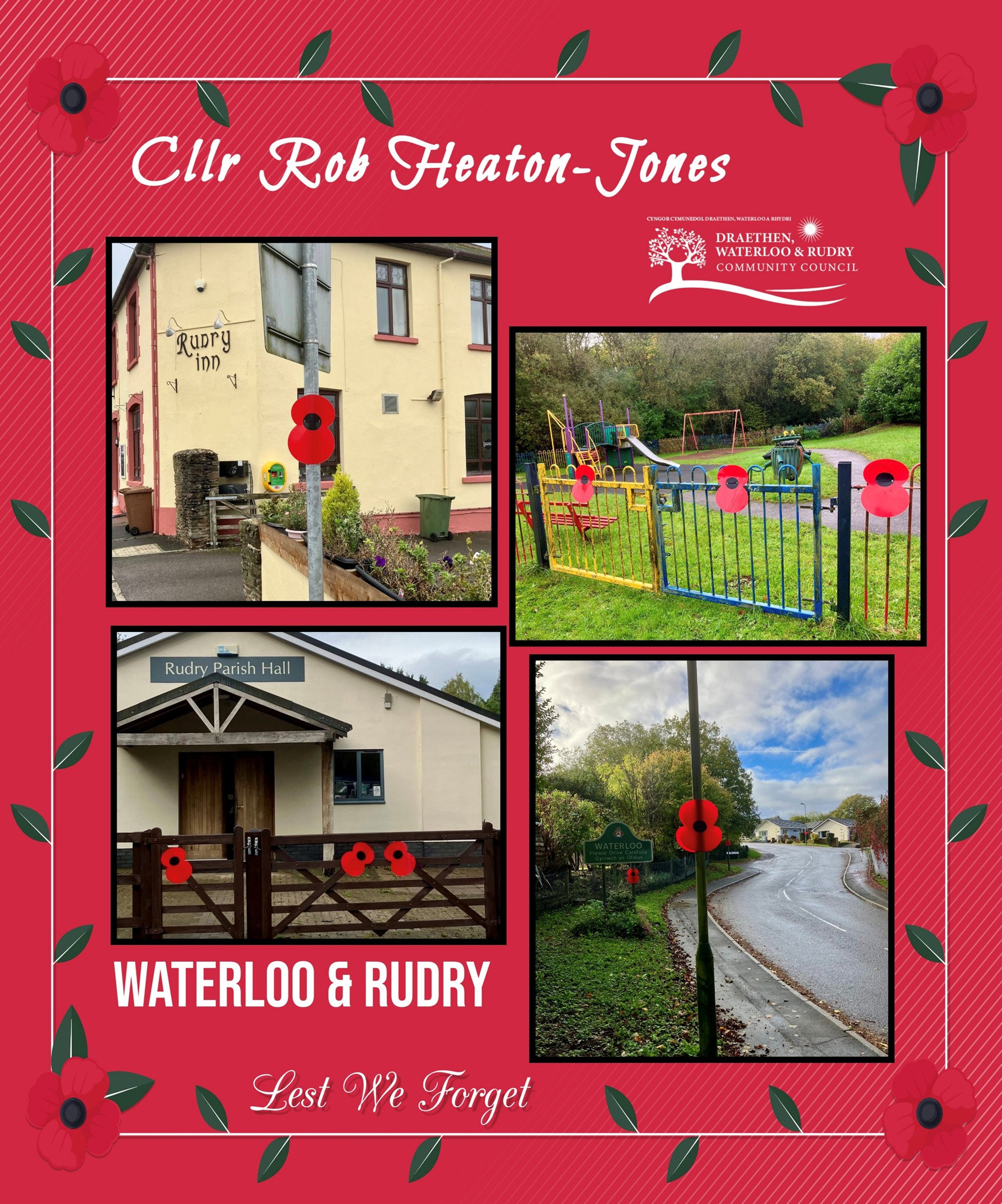 Poppies in Waterloo & Rudry