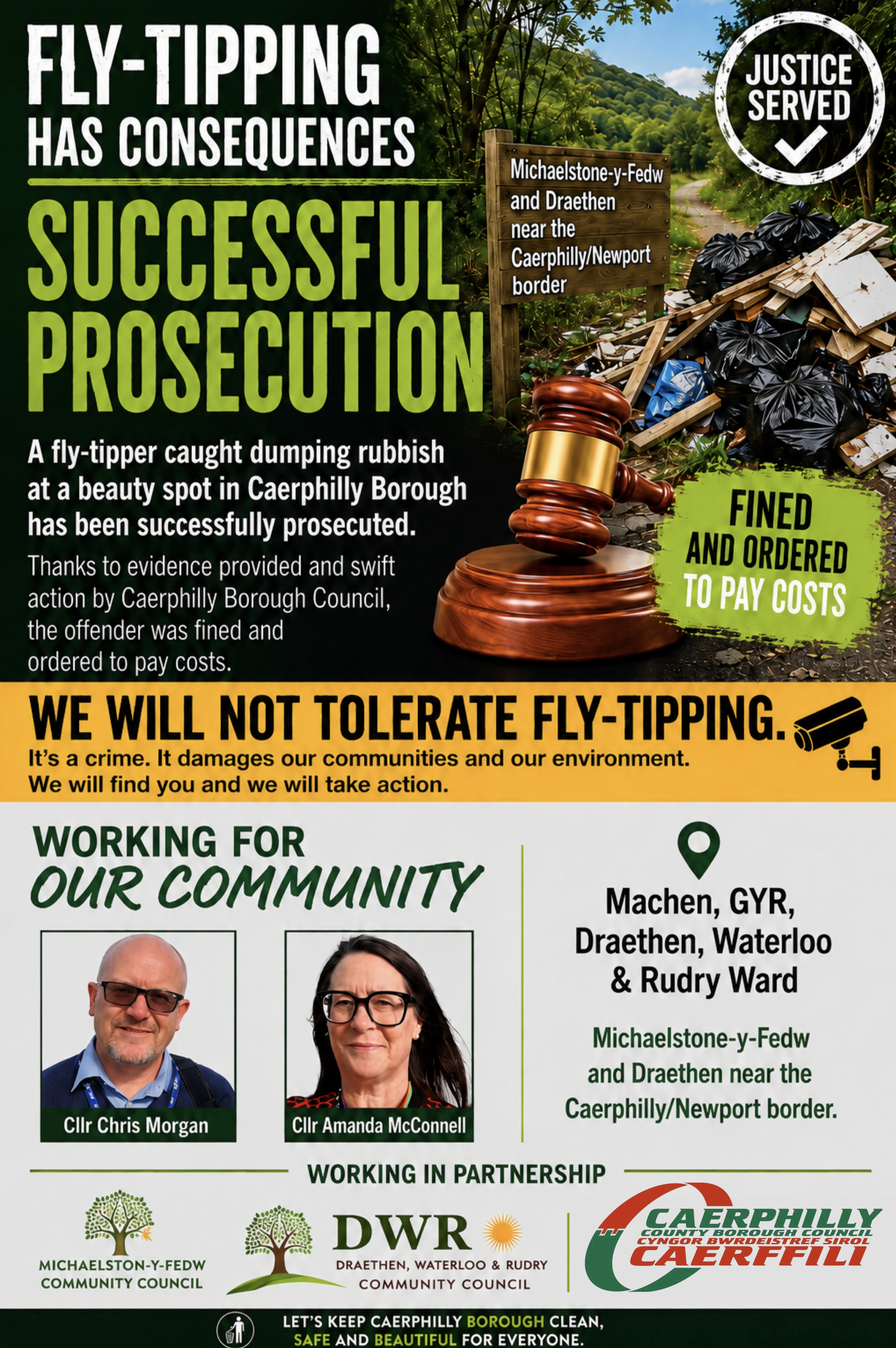 Fly-tipping has consequences