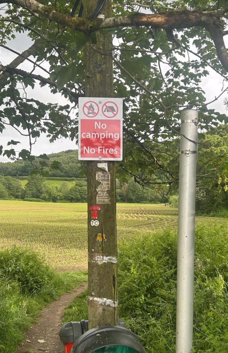 New Signage at Draethen Bridge
