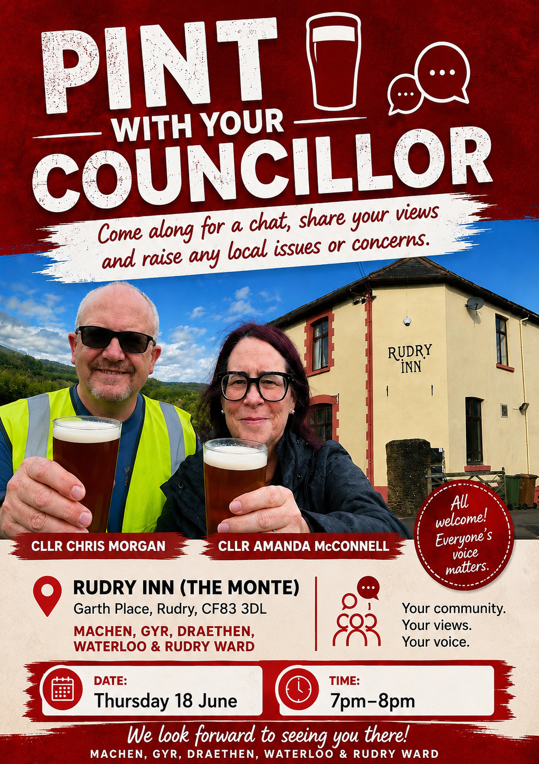 Pint with your Councillor
