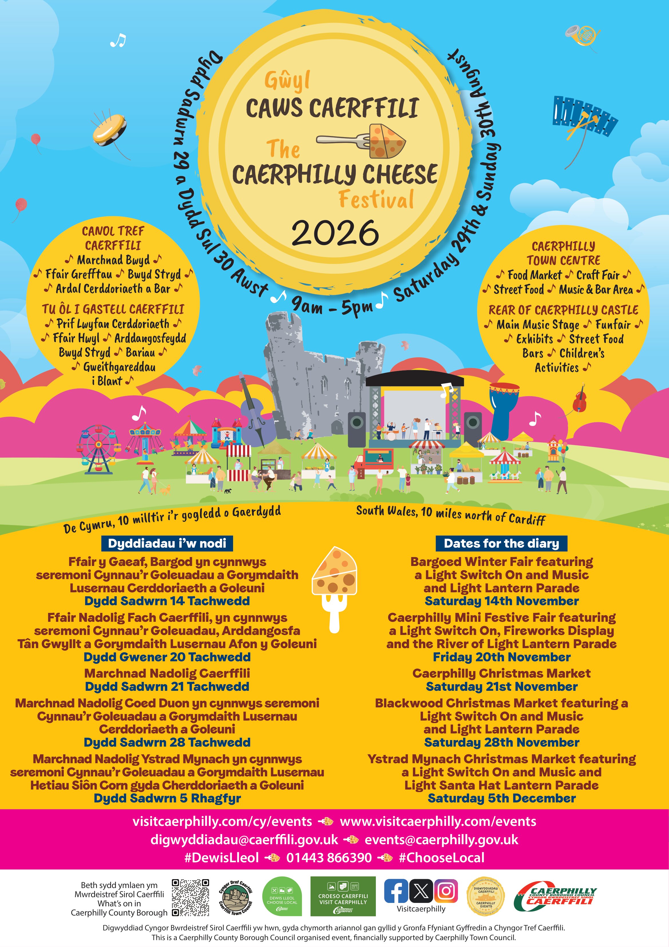 The Caerphilly Cheese Festive 2026
